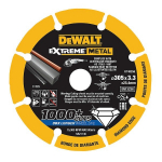 Saeketas metallile DeWalt; 305x3,3x25,4 mm