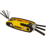 L-t&uuml;&uuml;pi kuuskant v&otilde;tmete komplekt DeWalt DWHT0-70263; 8 tk