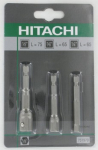 Adapterite komplekt 1/4'' Hitachi; 3 tk
