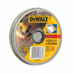Abrasiiv l&otilde;ikeketas DeWalt DT42340TZ; 125x1,2 mm; 10 tk