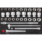 T&ouml;&ouml;riistakomplekt Sonic Equipment 403201; 3/4''; 32 tk