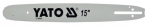 Kettsae juhtplaat Yato YT-84933; 15''; 38 cm; .325''; 64; 1,3 mm