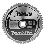 Saeketas puidule Makita EFFICUT; 260x2,15x30,0 mm; Z63; 10&deg;