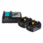 Tarvikute komplekt Makita 1914J6-4; 18 V; 2x5,0 Ah + DC18RC