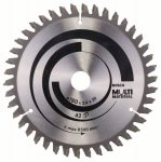 Saeketas puidule Bosch MULTI MATERIAL; 160x2,4x20,0 mm; Z42; -5&deg;