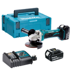 Nurklihvija Makita DGA452RTJ; 18 V; 2x5,0 Ah aku
