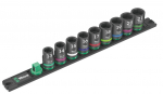 Padrunv&otilde;tmete komplekt Wera Socket Rail C Impaktor 1; 1/2''; 9 tk