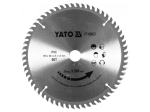 Saeketas plastikule Yato YT-60627; 185x20 mm; 2,5 mm; Z60