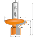 T&otilde;mbeliistu otsafrees CMT; S=1/2''; D=47,6 mm