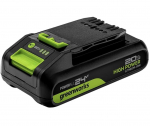Aku Greenworks G24B2HP750; 24 V; 2,0 Ah; Li-ion