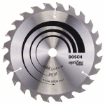 Saeketas puidule Bosch OPTILINE WOOD; 184x2,6x16,0 mm; Z24; 15&deg;