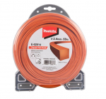 Trimmeri j&otilde;hv Makita; 2,4 mm/69 m; Nelinurkne