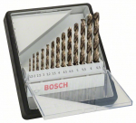 Metallipuuride komplekt Bosch HSS-CO; 1,5-6,5 mm; 13 tk