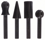 Freesi komplekt puurile Bosch; 4 tk