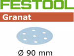 Lihvpaber ekstsentriklihvmasinatele Granat; 90 mm; P40; 50 tk