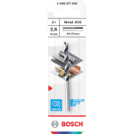 Metallipuur Bosch PointTeQ; HSS; 2,6 mm; 2 tk