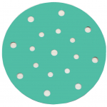 Lihvpaber Klingspor PS 77 CK; GLS51; 150 mm; P100; 100 tk