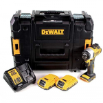 L&ouml;&ouml;kkruvikeeraja DeWalt DCF809D2T-QW; 18 V; 2x2,0 Ah aku