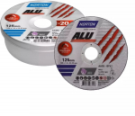 Abrasiiv l&otilde;ikeketas Norton ALU T41; 125x1x22,23 mm; 20 tk + 2 ketast
