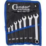 V&otilde;tmete komplekt Condor Werkzeug C0035/7TZ; 1/4''-5/8''; 7 tk