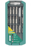 Kruviotsikute komplekt Wolfcraft 8633000; 17 tk