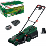 Juhtmevaba muruniiduk Bosch Rotak 18V-34; 18 V; 4 Ah; 34 cm