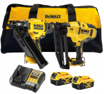 T&ouml;&ouml;riistakomplekt DeWalt DCK246P2-QW (DCN930 + DCN660); 18 V; 2x5,0 Ah aku