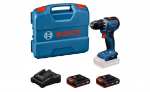 Akutrell-kruvikeeraja Bosch GSR18V-52; 18 V; 2x2,0 Ah aku + L-Case