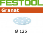 Lihvpaber ekstsentriklihvmasinatele Granat; 125 mm; P1000; 50 tk