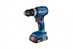 L&ouml;&ouml;ktrell-kruvikeeraja Bosch GSB 18V-45 Professional; 18 V; 2x2,0 Ah aku + L-Case