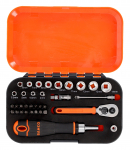 T&ouml;&ouml;riistakomplekt Bahco S34MC8H; 1/4''; 34 tk
