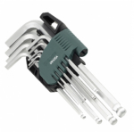 L-t&uuml;&uuml;pi kuuskant v&otilde;tmete komplekt Sata S09105A; 9 tk