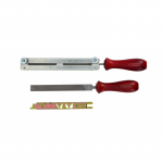 Viilide komplekt AWTools AW80214; 3/8''; 4 mm; 4 tk