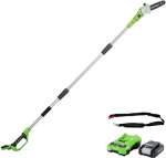 K&otilde;rgl&otilde;ikur Greenworks G24PS20K2; 24 V; 1x2,0&nbsp;Ah aku