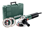 Nurklihvija Metabo WEQ 1400-125 Set + Tarvikud