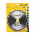 Saeketas puidule Condor CON-TCT-2106; 210 mm; Z60