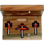 Freeside komplekt CMT for raised panel with backcutter; 12 mm; profile A; 3 osa.
