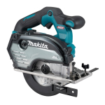 Akuketassaag Makita CS004GZ; 40 V; 150 mm (ilma aku ja laadijata)