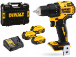 Trell-kruvikeeraja DeWalt DCD708P3T-QW; 18 V; 3x5,0 Ah aku