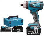 L&ouml;&ouml;ktrell-kruvikeeraja Makita DTP141RTJ; 18 V; 2x5,0 Ah aku