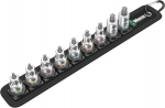 Padrunv&otilde;tmete komplekt Wera WE05003972001; Torx; 3/8''; 9 tk