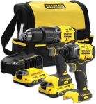 T&ouml;&ouml;riistakomplekt Stanley SFMCK461D2S-QW (SFMCD715 + SFMCF820); 2x2,0 Ah aku