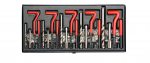 Komplekt Yato YT-1763; 131 tk