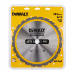 Saeketas puidule DeWalt DT1961-QZ; 315x30 mm; 24T; 20&deg;
