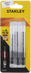 Puuride komplekt Stanley STA62509-XJ; 8-12 mm; 3 tk
