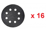 Lihvpaber ekstsentriklihvmasinatele Fein; 115 mm; P80; 15 tk