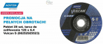 Lihvketas Norton VULCAN; 125x6,4 mm; 25 tk