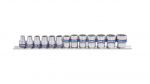 Padrunv&otilde;tmete komplekt Kingtony 3013MR; 3/8''; 7-19 mm; 13 tk