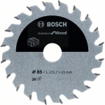 L&otilde;ikeketas Bosch Standard for Wood 2608837668; 136x20 mm; Z24