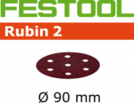 Lihvpaber ekstsentriklihvmasinatele Rubin2; 90 mm; P120; 50 tk